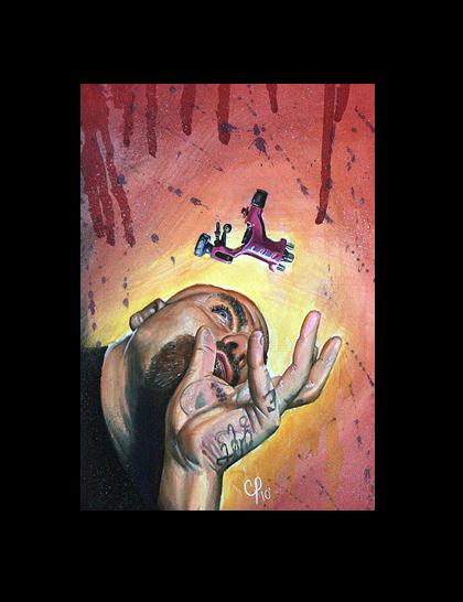 Cecil Porter - first self portrait